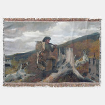 A Huntsman and Dogs Winslow Homer 1891