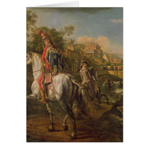 A Hussar on horseback, 1773