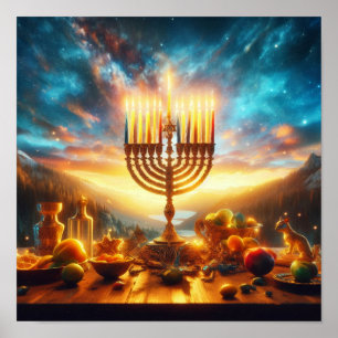 A.I. Hanukkah Poster