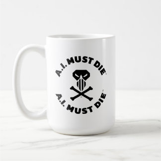 A.I. Must Die™ Logo Mug (Bold Font)
