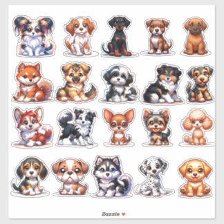 A.I. Puppy Stickers