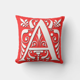 A Initial letter Monogram - Cushion