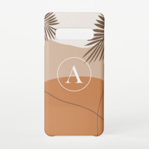 A - Initial Monogram Letter A Abstract Design Samsung Galaxy Case