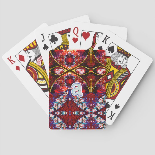 "a" Insert Clown Here Playing Cards (Back)