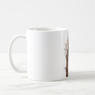 A is for African Crested Porcupine Coffee Mug