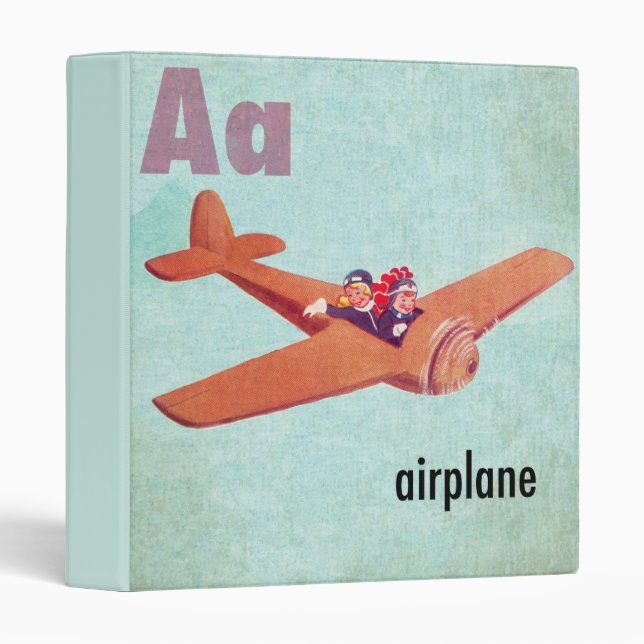 A is for Airplane Binder (Front/Spine)