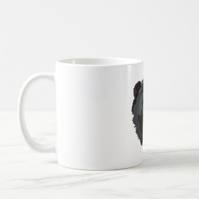 A is for Andean Bear Coffee Mug (Left)