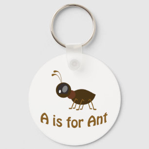 A is for Ant Keychain