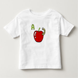 "A is for Apple" Toddler T-shirt