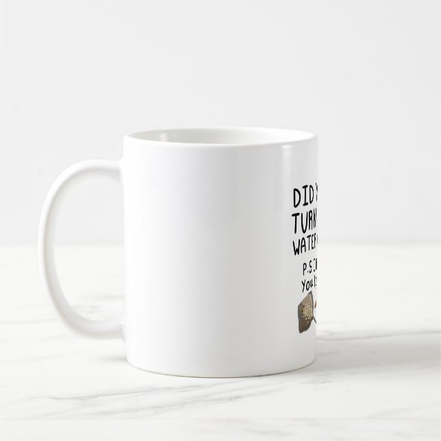 A is for Aquarium Coffee Mug (Left)