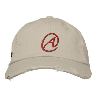 A is for Atheist Embroidered Hat