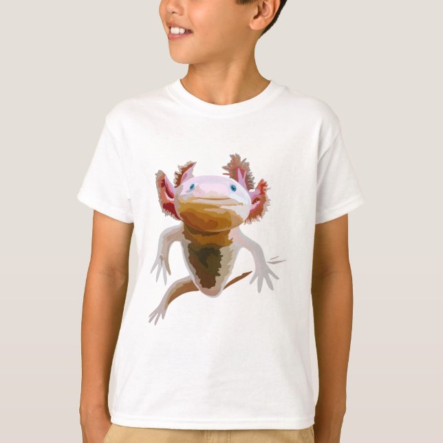 A is for Axolotl T-Shirt (Front)