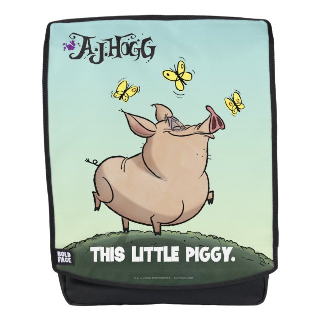 A. J. HOGG "LITTLE PIGGY" BACKPACK (Front)