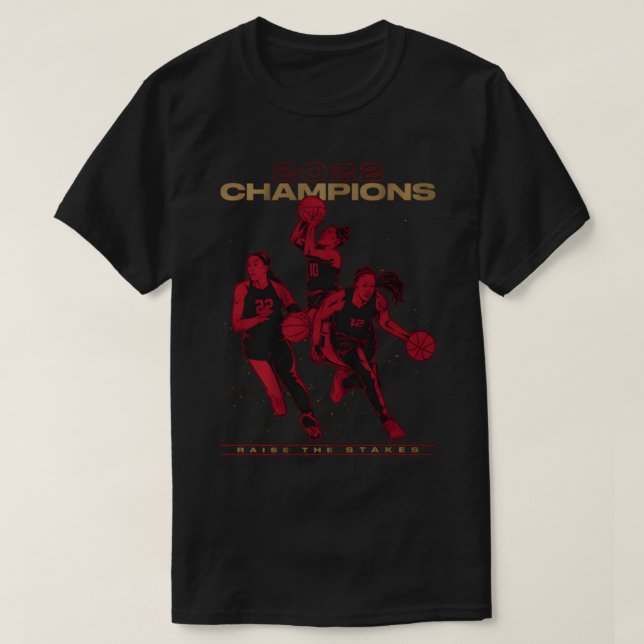 A_ja Wilson and Chelsea Grey and Kelsey Plum 2022  T-Shirt (Design Front)