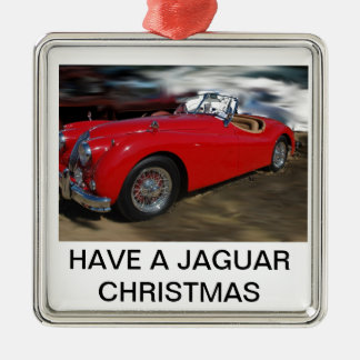 A JAG CHRISTMAS METAL ORNAMENT