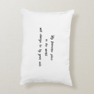 À jamais amoureux - Coussin de mariage pour la Sai