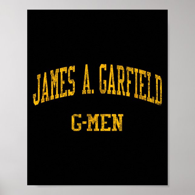 A James Garfield High School Hs Poster (Front)