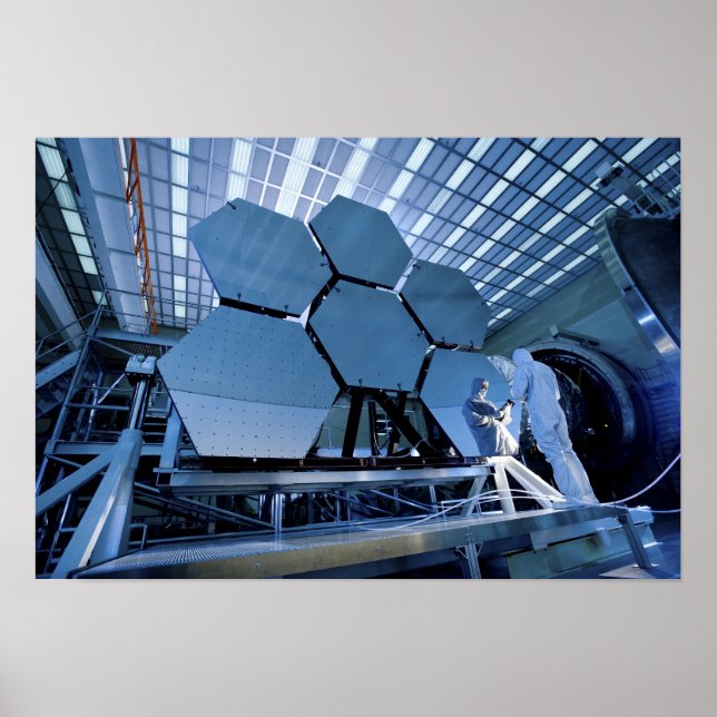 A James Webb Space Telescope array Poster (Front)