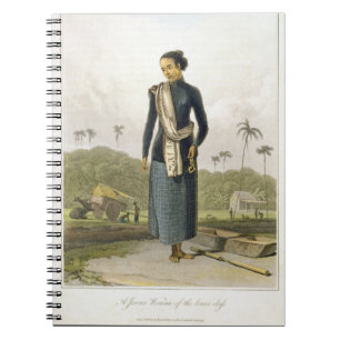 A Javan Woman of the Lower Class, plate 3 from Vol Notebook