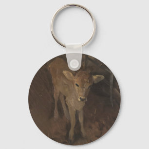 A Jersey Calf Keychain