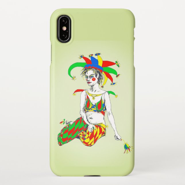 A Jester  iPhone Case (Back)