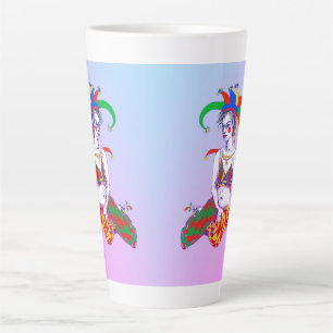 A Jester  Latte Mug