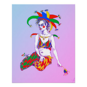 A jester poster