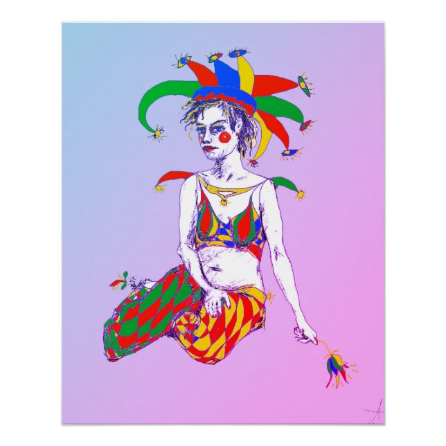 A jester poster (Front)