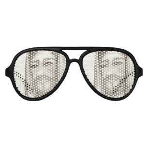 A Jesus Aviator Sunglasses