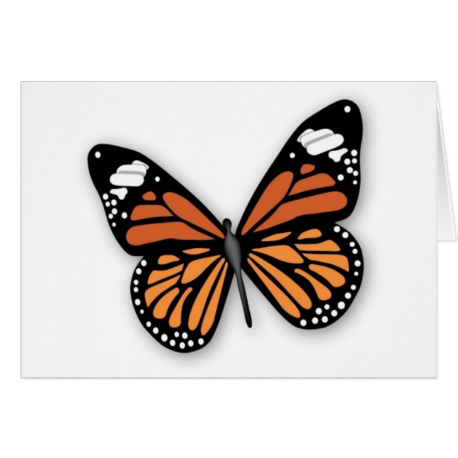 A Jewelled Monarch Butterfly (Front Horizontal)