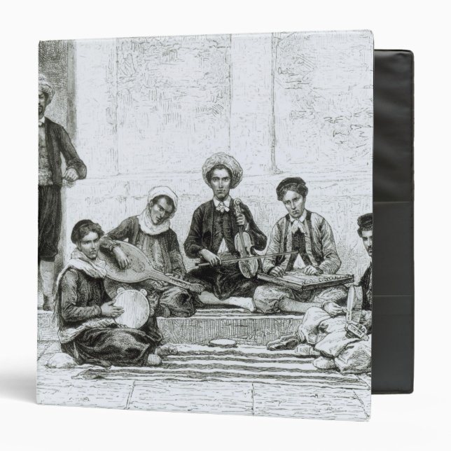A Jewish Concert, Tlemcen Binder (Front/Inside)