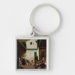 A Jewish wedding in Morocco, 1841 Keychain