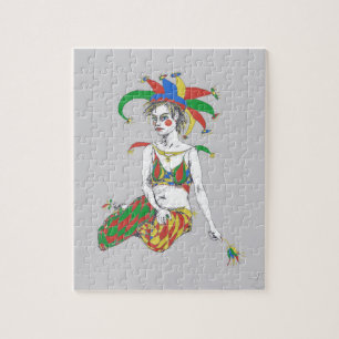 A joker jigsaw puzzle