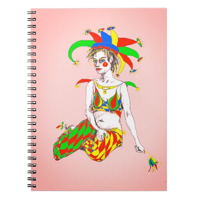 A joker notebook (Front)