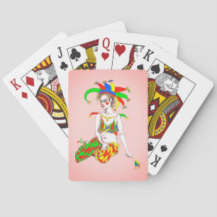 A joker playing cards