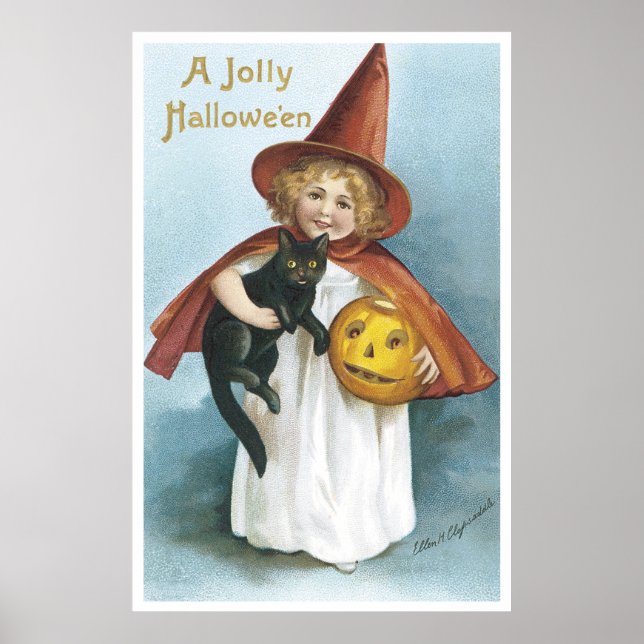 A Jolly Hallowe'en Poster (Front)