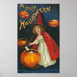 A Jolly Halloween Poster