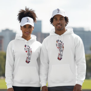 A Journey of 1000 Miles Begins with a Single Step Hoodie