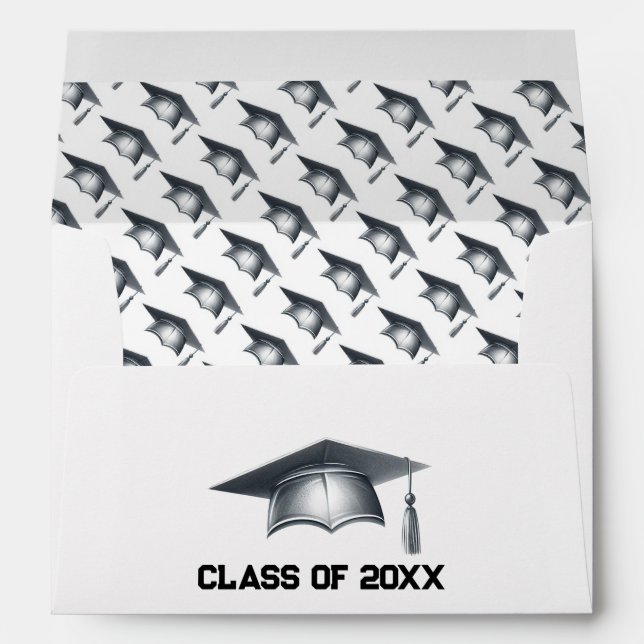 A Journey of Excellence: Celebrating Graduation Envelope (Back (Bottom))