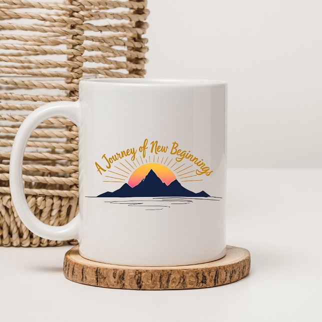 A Journey of New Beginning Sunrise Mug (Creator Uploaded)