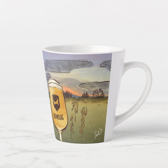 A Journey Through the UK London Latte Mug (Right)