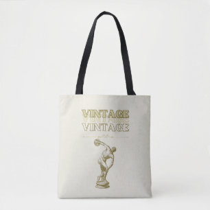 A Journey through Vintage Aesthetic Tote Bag