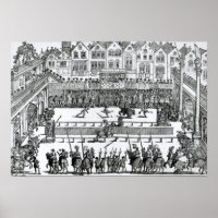 A Jousting Scene