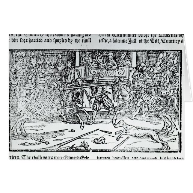 A Jousting Tournament (Front Horizontal)