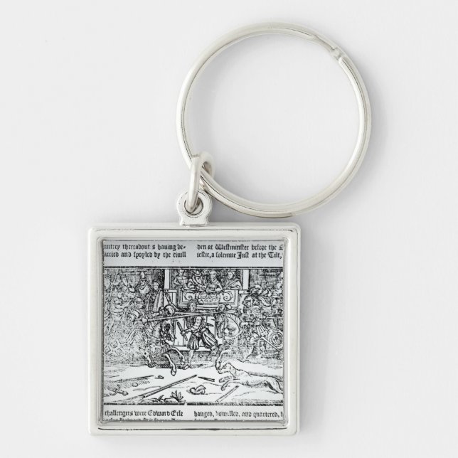A Jousting Tournament Keychain (Front)