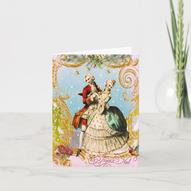 A JOYEUX NOEL Christmas Card (Front)