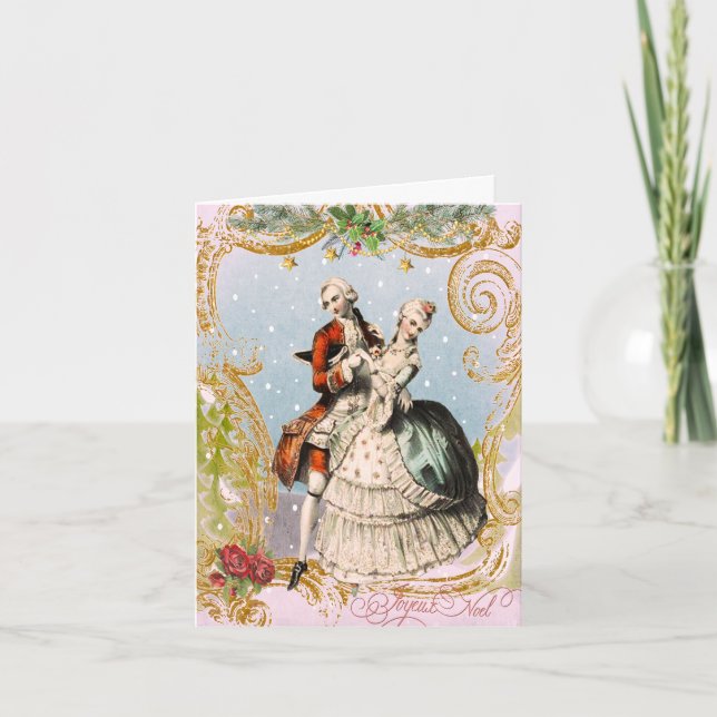 A JOYEUX NOEL Christmas Card (Front)