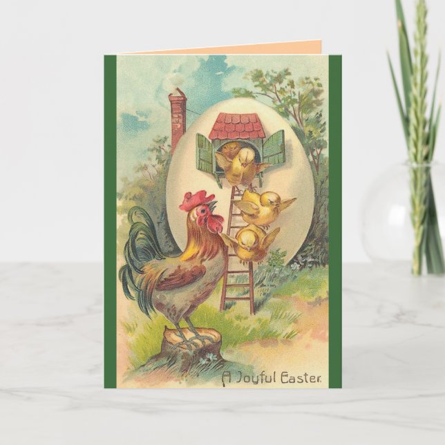 A Joyful Easter Holiday Card (Front)