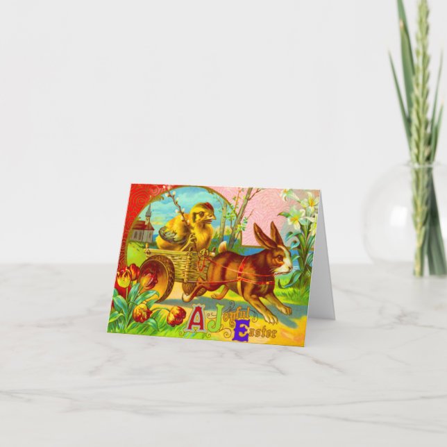 A Joyful Easter Holiday Card (Front)