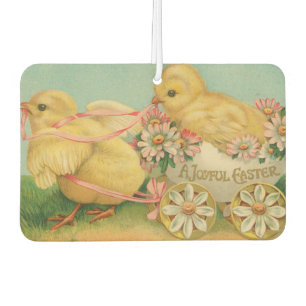 "A Joyful Easter" VIntage Postcard, ca. 1915 Air Freshener